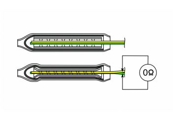 DC100-S B-connector with silicon, 100 pcs. 0.02÷1.5mm2; crimped
