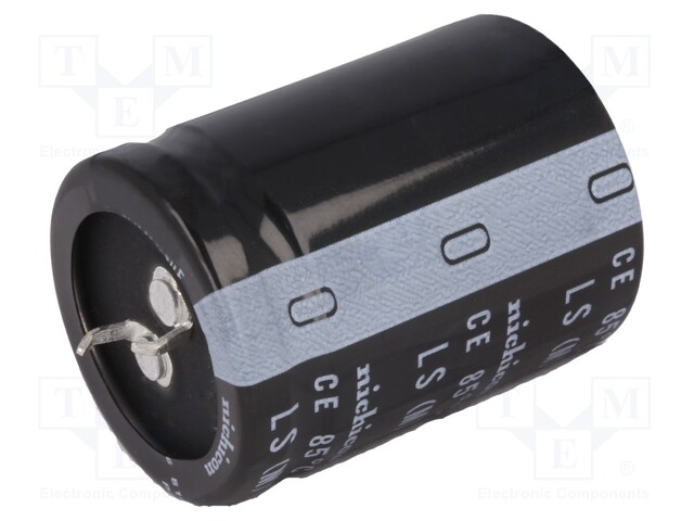 Capacitor: electrolytic; low impedance; SNAP-IN; 10000uF; 35VDC