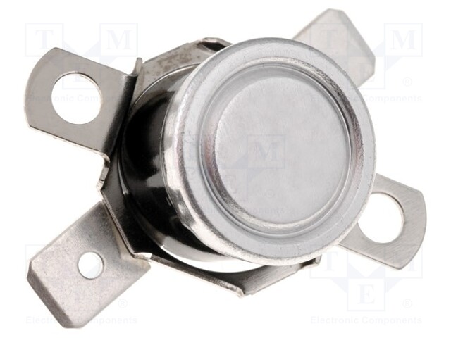 Sensor: thermostat; Output conf: NO; Topen: 35°C; Tclos: 50°C; 10A