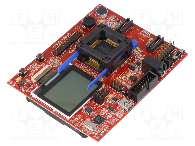 Dev.kit: TI MSP430; IDC,pin strips; Comp: MSP430P325IPM