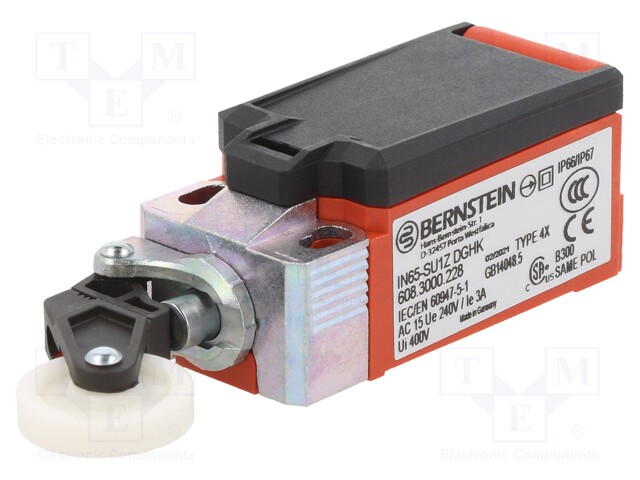 Limit switch; NO + NC; 5A; max.240VAC; max.24VDC; M20; IP66