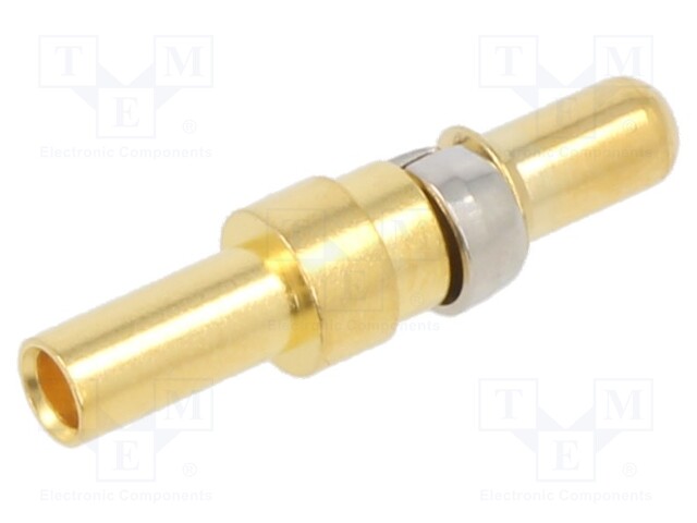 D Sub Contact, Harting D-Sub Connectors, Pin, Copper Alloy, Gold Plated Contacts, 12 AWG, 14 AWG