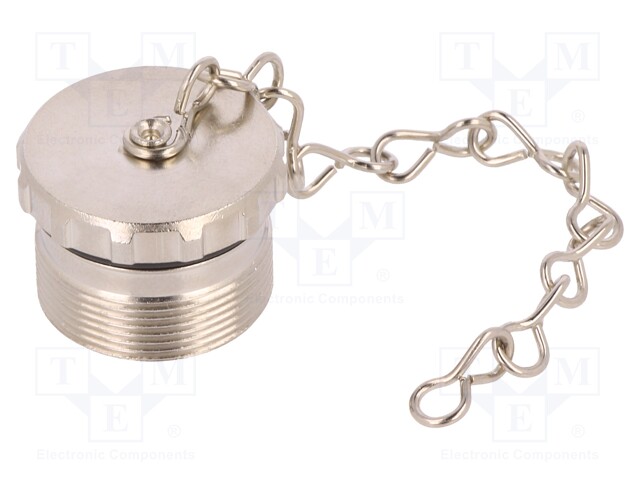 Protection cover; chain; external thread; Mat: metal