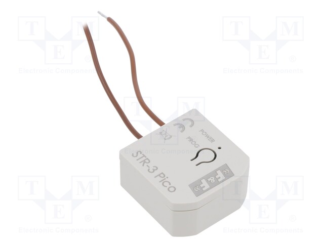 Blinds controller; in mounting box; 185÷265VAC; IP20; -25÷50°C
