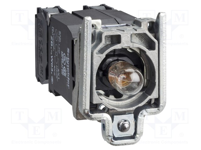 Illuminating unit; 22mm; Harmony XB4; -25÷70°C; Illumin: BA9S