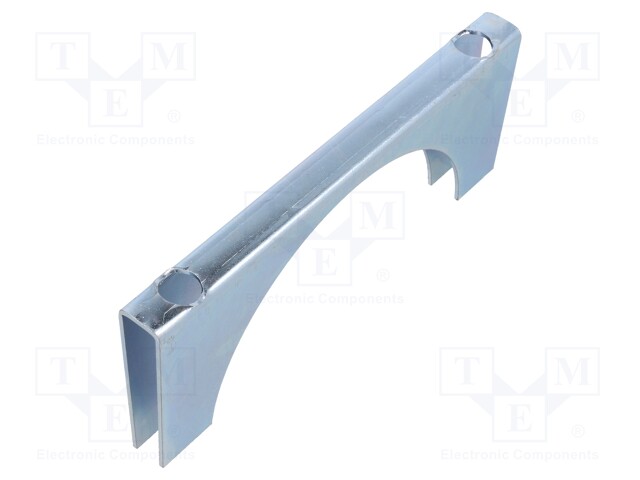 Mounting coupler; steel; zinc; Application: u-bolt
