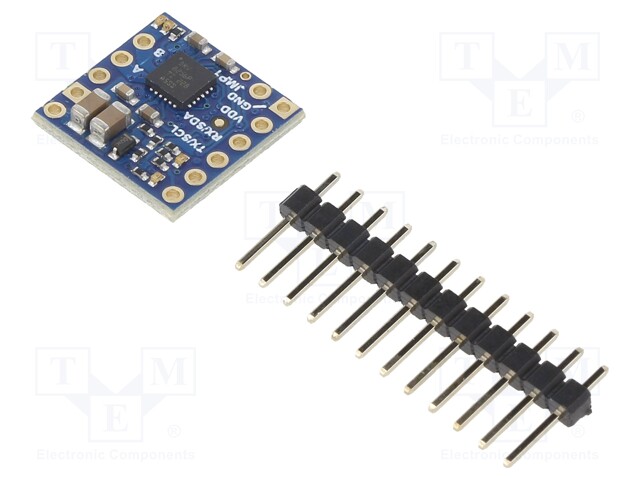 DC-motor driver; 400kHz; UART; 2.2A; Uin mot: 4.5÷48V; Ch: 1