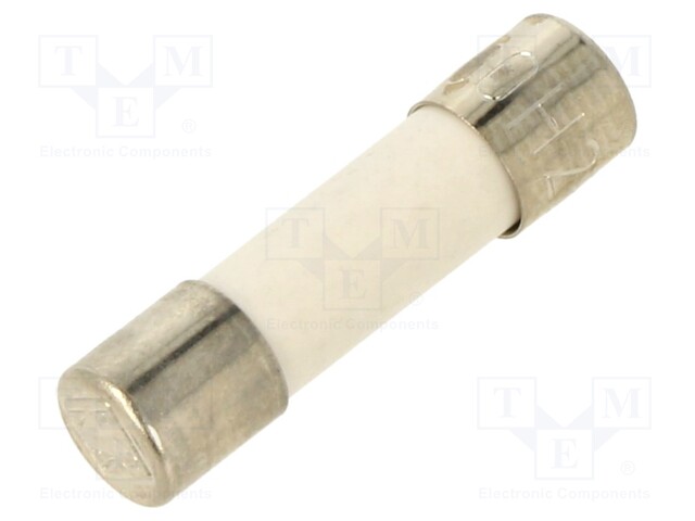 Fuse: fuse; quick blow; 500mA; 250VAC; ceramic,cylindrical; 5x20mm