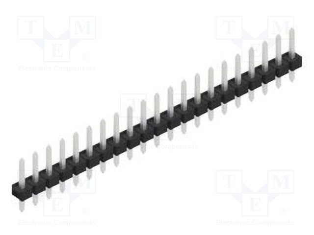 Connector: pin strips; pin header; male; PIN: 21; 2.54mm; THT; 1x21