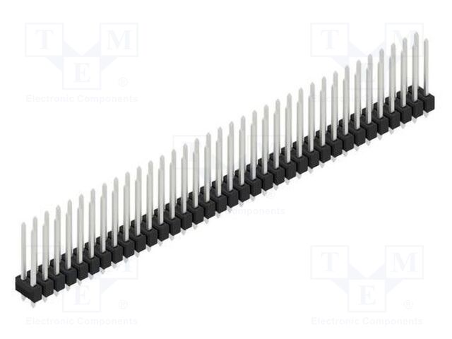 Connector: pin strips; pin header; male; PIN: 70; 2.54mm; THT; 2x35