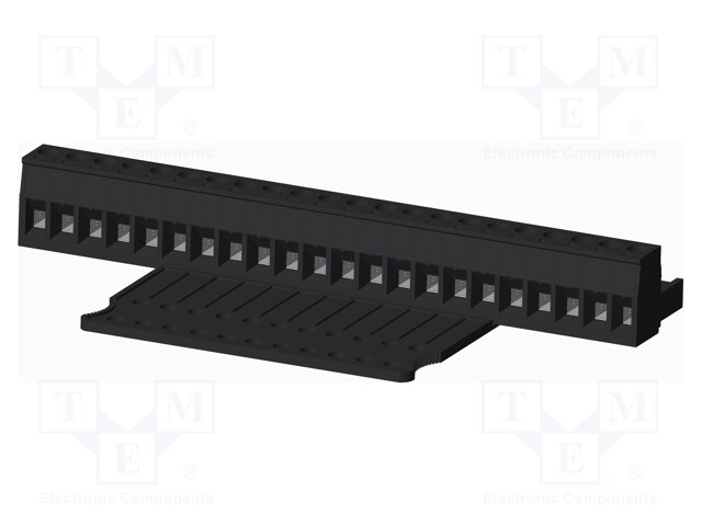 Connector: pluggable terminal block; plug; female; straight; 300V