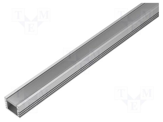 Profiles for LED modules; transparent; surface,recessed; L: 2m