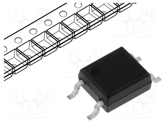 Optocoupler; SMD; Channels: 1; Out: transistor; Uinsul: 3.75kV; SO4