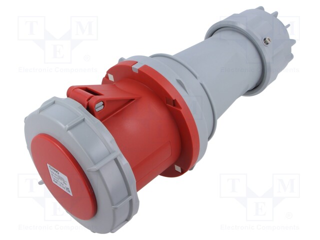 Connector: AC supply; plug; female; 125A; IEC 60309; IP67; straight