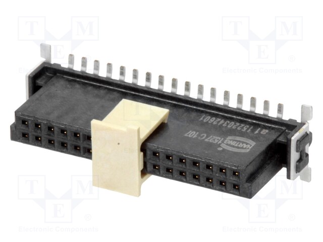 Connector: PCB to PCB; female; PIN: 34; 1.27mm; Series: har-flex