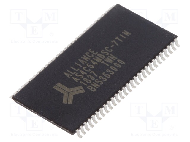 DRAM memory; DDR1,SDRAM; 64Mx8bit; 3.3V; 133MHz; TSOP54 II
