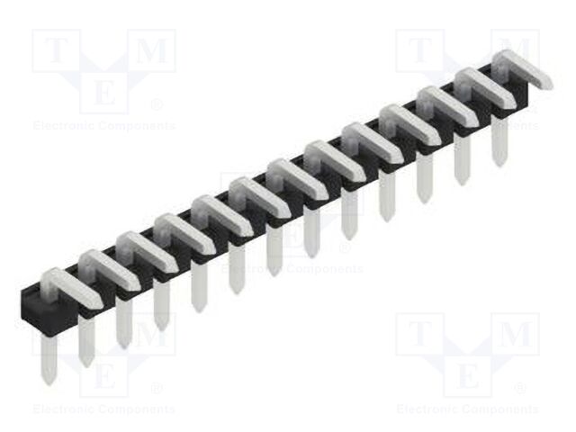 Connector: pin strips; pin header; male; PIN: 13; 2.54mm; THT; 1x13