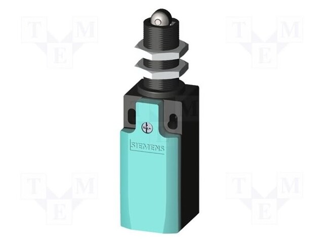 Limit switch; roller Ø10mm and additional fixation; NO + NC