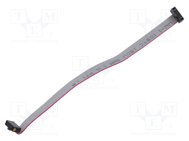 Ribbon cable with IDC connectors; Tape ph: 0.64mm; 152.4mm