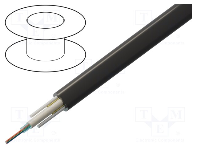 Wire: fibre-optic; Kind: AERO DF03; Kind of fiber: SMF G652D