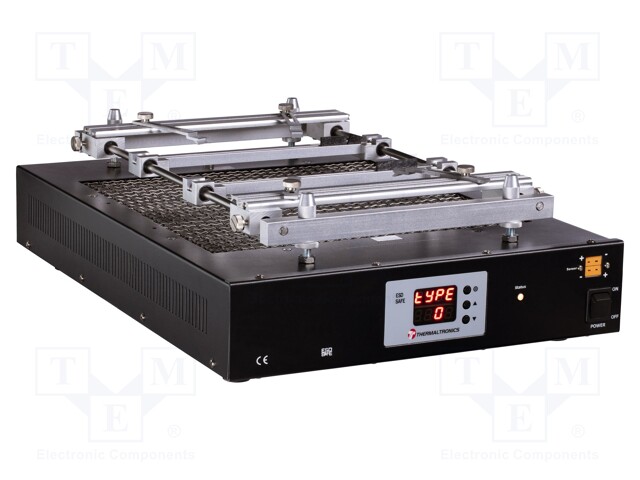 Preheater; 1500W; 310x310mm; 220÷240VAC; 9kg; 50÷400°C; ESD