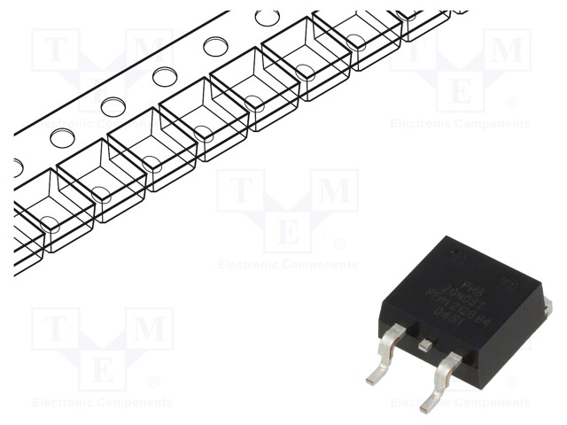 Transistor: N-MOSFET; unipolar; 55V; 14.3A; Idm: 81A; 62W; SOT404