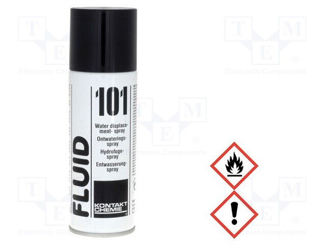 Moisture repellent; FLUID 101; 200ml; spray; can; amber