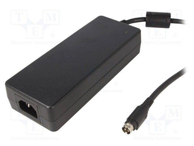 Power supply: switched-mode; 48VDC; 3.34A; 160W; Case: desktop
