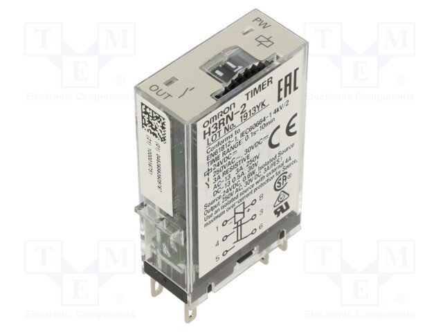Timer; 0,1s÷10min; DPST-NO; 24VDC; number of operation modes: 4