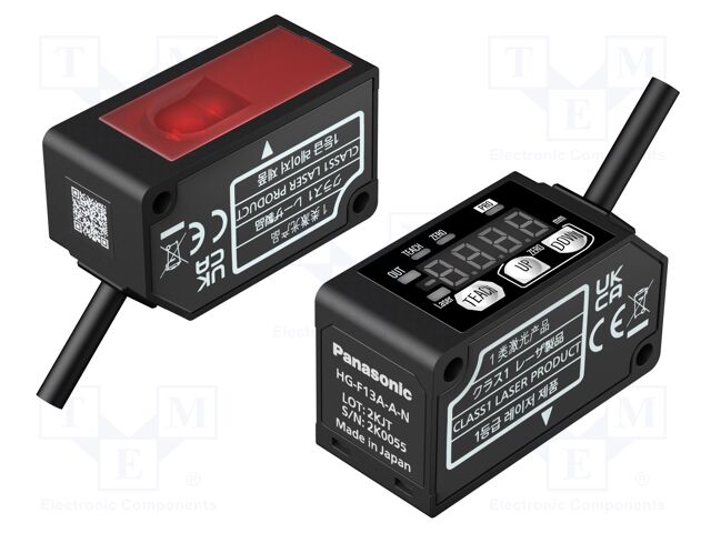 Sensor: distance; laser; diffuse-reflective; Range: 250÷3000m; NPN