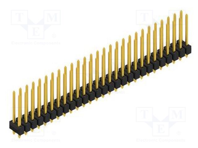 Connector: pin strips; pin header; male; PIN: 54; 2.54mm; THT; 2x27