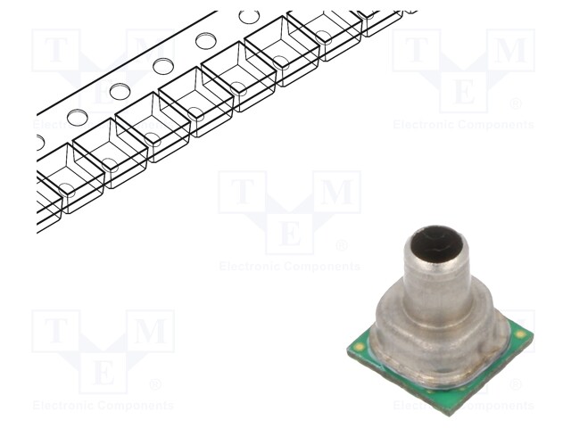 Sensor: pressure; gage; Usup: -0.3÷3.6VDC; Usup: 3.3VDC; -40÷85°C