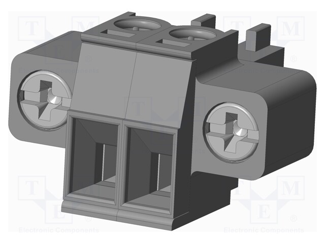 Connector: pluggable terminal block; plug; female; straight; grey