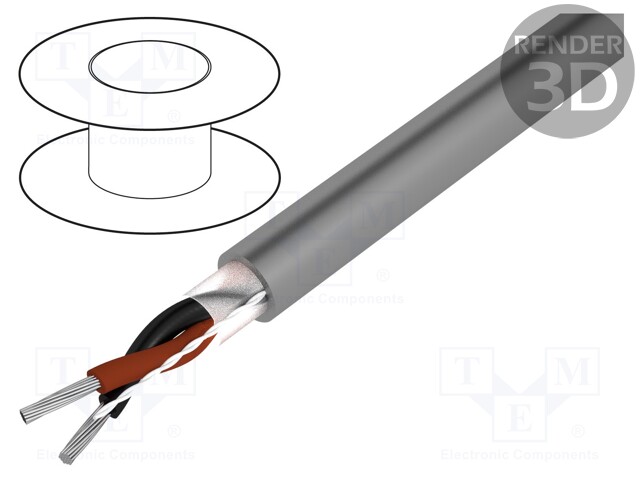Wire; stranded; Cu; Pro-Tekt™,UL AWM 10002,UL AWM 2464; 2x22AWG