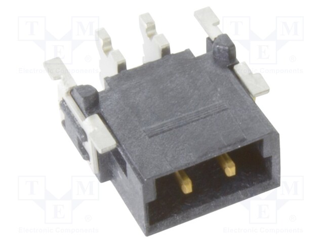 Connector: PCB to PCB; male; PIN: 2; 2.54mm; Series: har-flex Power