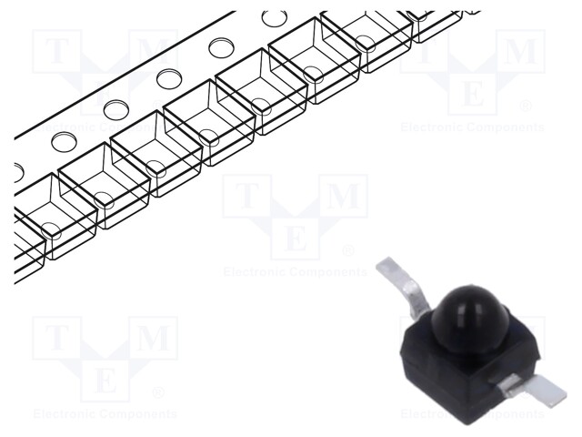 Phototransistor; Gull wing; 1.8mm; λp max: 860nm; 20V; 15°