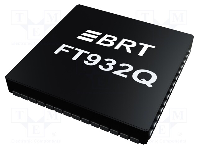 Microcontroller; SRAM: 32kB; Flash: 128kB; QFN48; 16bit timers: 4