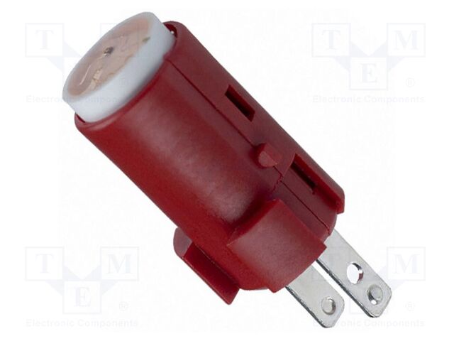 Colour: red; 12VDC; 12VAC; A16; Accessories: illuminating unit