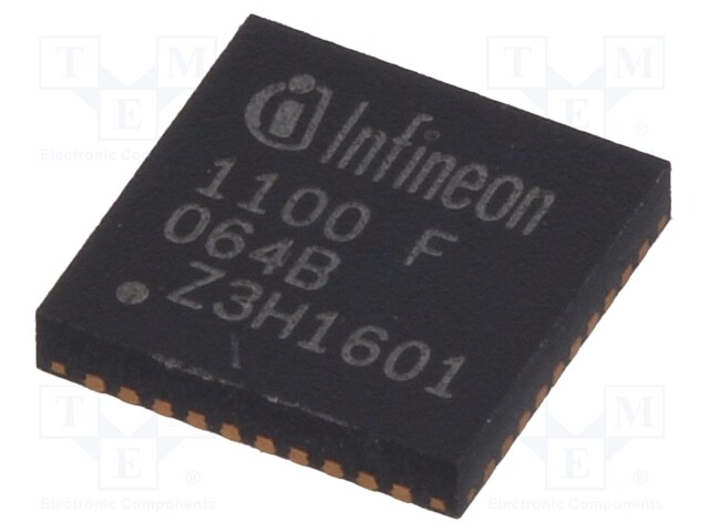 ARM microcontroller; SRAM: 16kB; Flash: 64kB; PG-VQFN-40