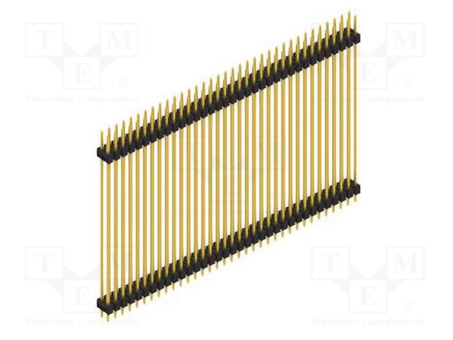 Connector: pin strips; pin header; male; PIN: 70; 2.54mm; THT; 2x35