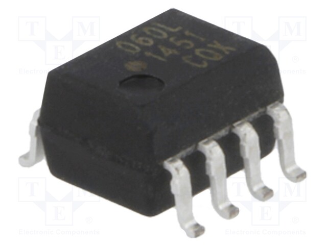 Optocoupler; SMD; Channels: 1; Out: gate; 3.75kV; 15Mbps; SO8