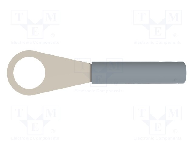 Plug; ring; 60VDC; 32A; grey; Plating: tinned; 3mΩ; 30VAC; 8.4mm