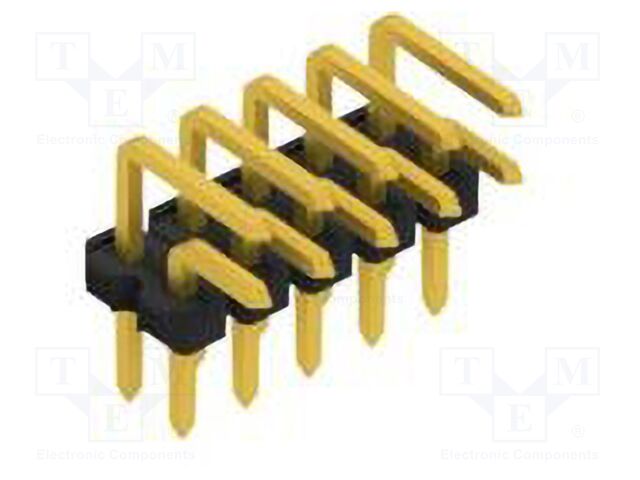 Connector: pin strips; pin header; male; PIN: 10; 2.54mm; THT; 2x5