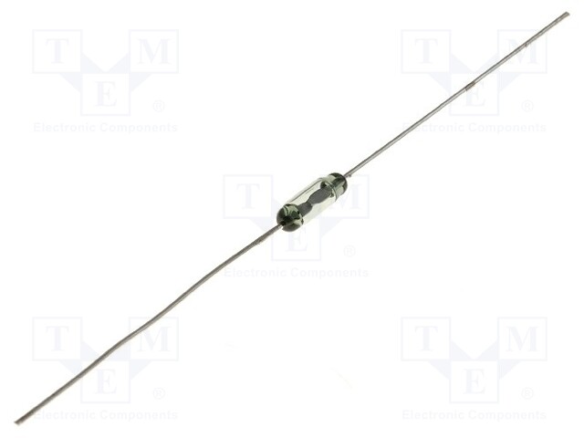 Reed switch; Range: 5÷15AT; Pswitch: 5W; Ø1.8x5mm; 350mA; max.200V