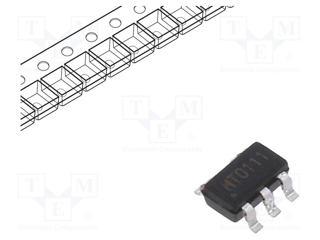 Sensor: magnetic field; Usup: 1.7÷5.5VDC; -40÷85°C; Case: SOT23-5