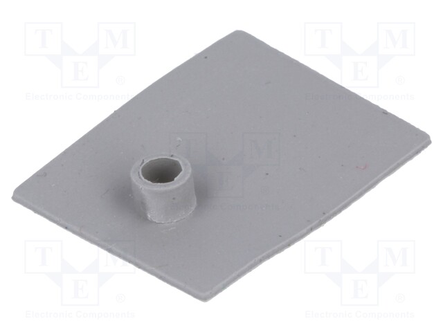 Heat transfer pad: silicone; TO220; 0.4K/W; L: 20mm; W: 15mm