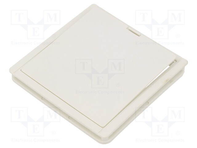 Battery divider; W: 69mm; L: 68.5mm; white