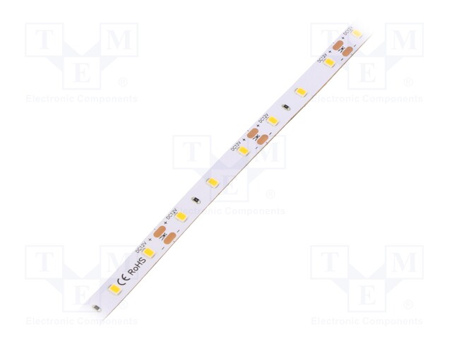 LED tape; white warm; 2835; 12V; LED/m: 60; 8mm; IP33; 6W/m