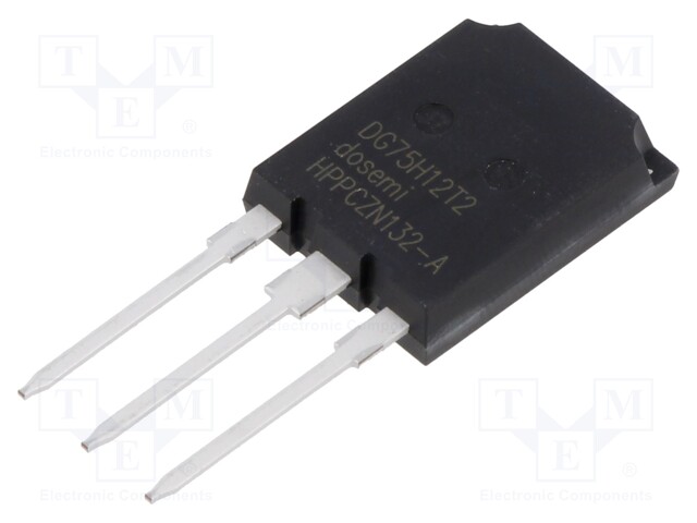 Transistor: IGBT; 1.2kV; 75A