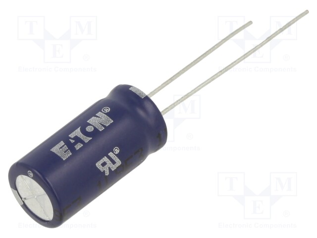 Supercapacitor; THT; 5F; 2.5VDC; -10÷30%; Body dim: Ø10x22.3mm